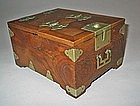 A Fine Korean Zelkova Wood Cosmetic Box (Kyung Dae)