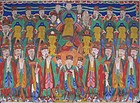 Fine Buddhist Painting, Chijang Posal,Ten Kings/Attend.