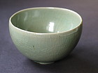 A Very Fine and Rare Celadon Deep Wine (Tea) Cup