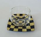 Japanese Vintage Chataku Saucer for Tea Cup Made of Brass