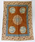 Japanese Antique Textile Cotton Wa-Sarasa Futonji