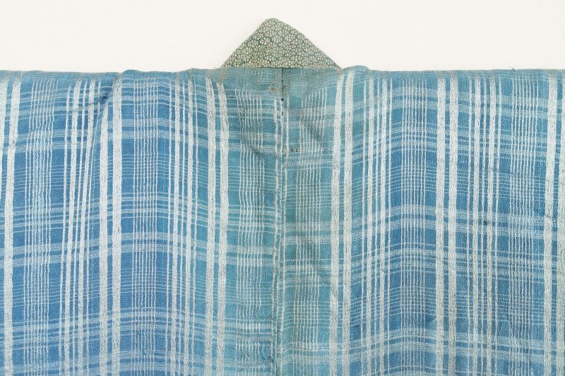 Japanese Antique Textile Yamamayu Juban Under Kimono Wild Silk