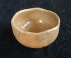 Japanese Antique Pottery Raku-yaki Raku Ware Tea bowl
