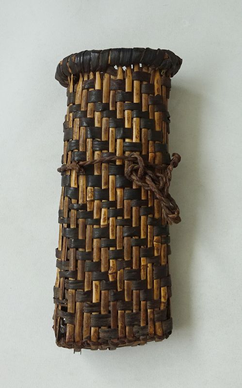 Japanese Vintage Folk Craft Basket for Machete Case