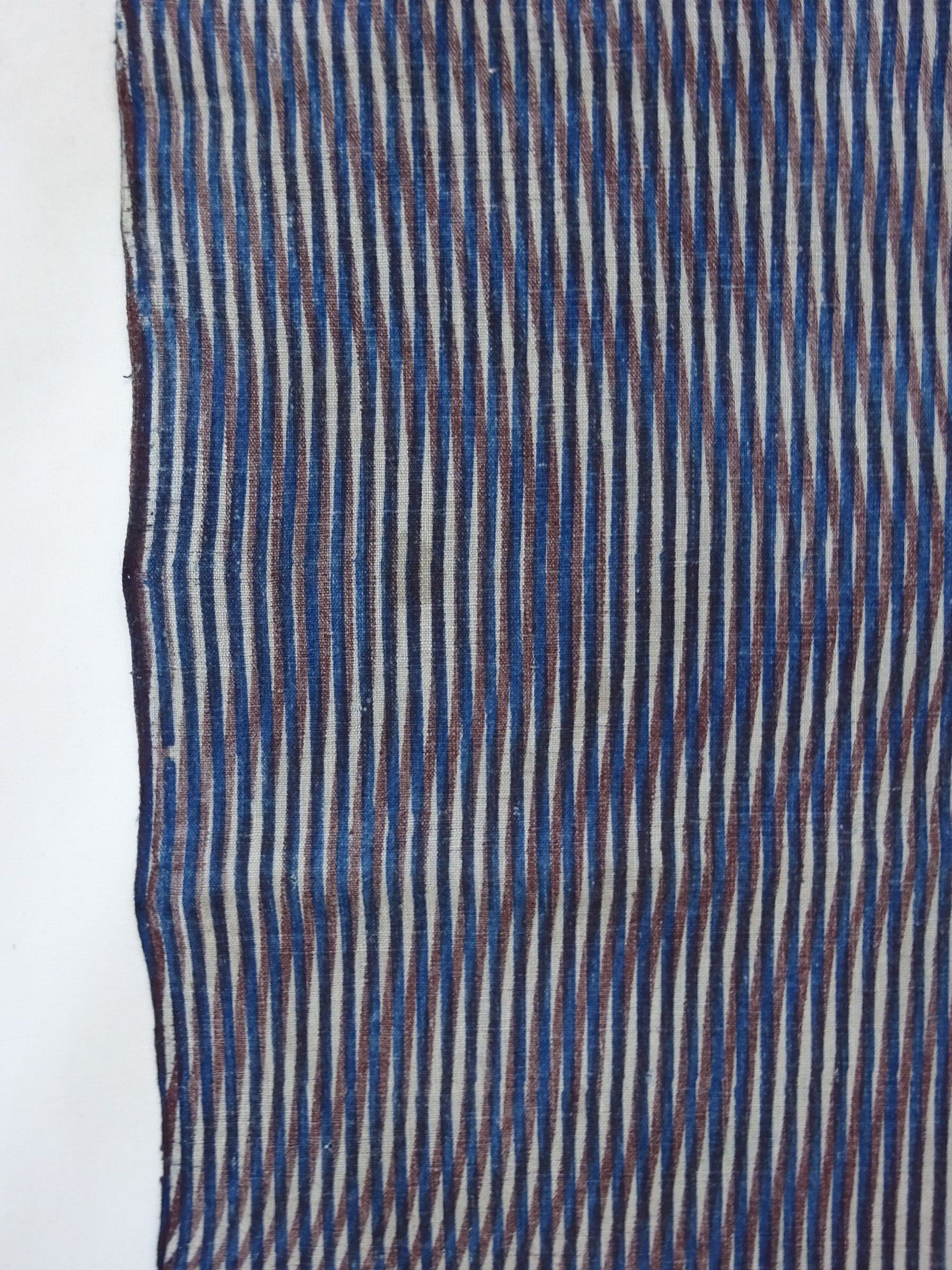 Japanese Antique Textile Cotton Katazome Iyo-Zome Futonji Edo-2