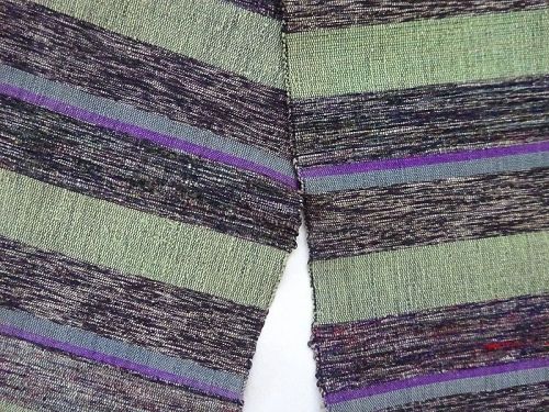 Japanese Vintage Textile Silk Han-Haba Obi Sash Half Width
