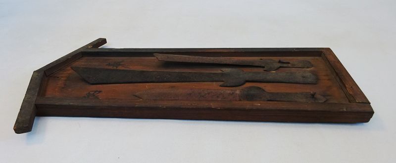 Japanese Antique Wood Ema Pictorial Offering 19th Century
