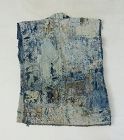 Japanese Antique Textile Boro Sodenashi Noragi Indigo