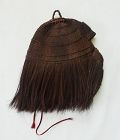 Japanese Vintage Mingei Handicraft Snow Hat Made of Palm Tree Fiber