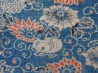 Japanese Antique Textile Fragment of Cotton Katazome Edo Period