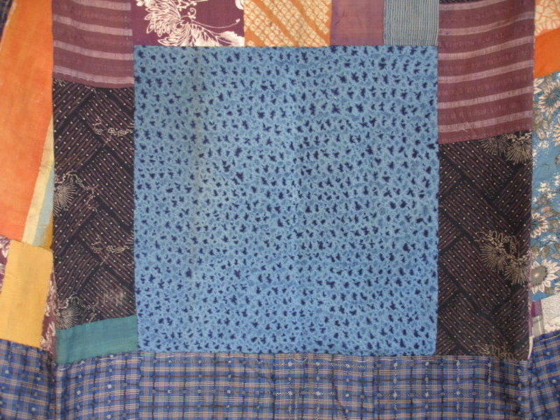 Japanese Antique Textile Silk Hagi-isho Long Juban