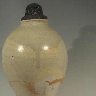 Tall Chinese Tang Dynasty Glazed Jar,  681-906 AD