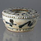 Blue and White Porcelain Chinese Water Pot Paper Weight