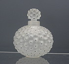 Vintage French Lalique Glass Cactus Perfume Bottle No. 1