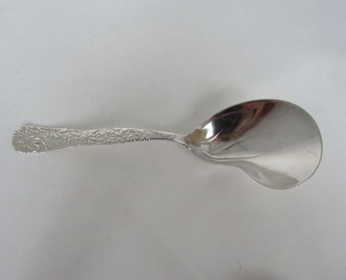 Antique Tiffany Sterling Silver Fried Oyster Serving Spoon