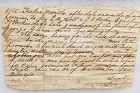Rare Civil War Slave Rental Agreement & Other Papers Person County, NC
