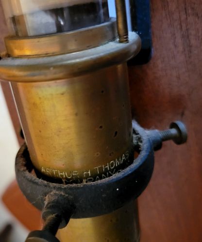 Antique Arthur H Thomas Stick Barometer
