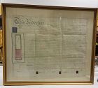 Early 19th C Original English Land Indenture, Bailey, Wallace