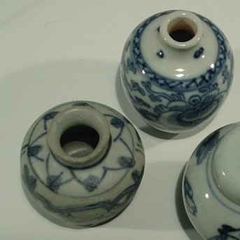 Chinese Jiajing, Ming Blue and White Jarlets