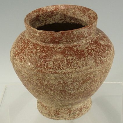 Ancient Red Jar Lopuri Cluture Thailand, 100 B.C.