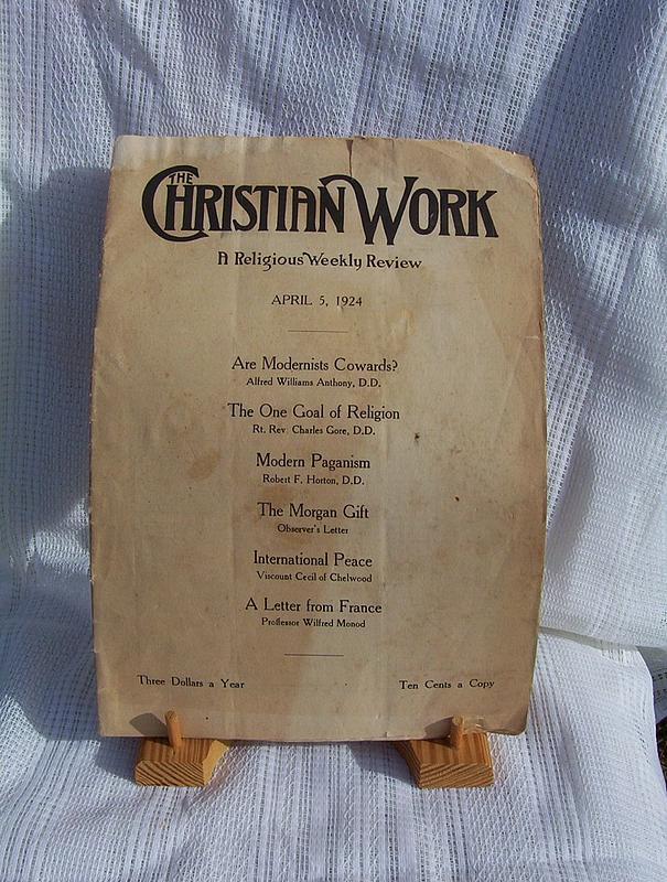The Christian Work April 5, 1924