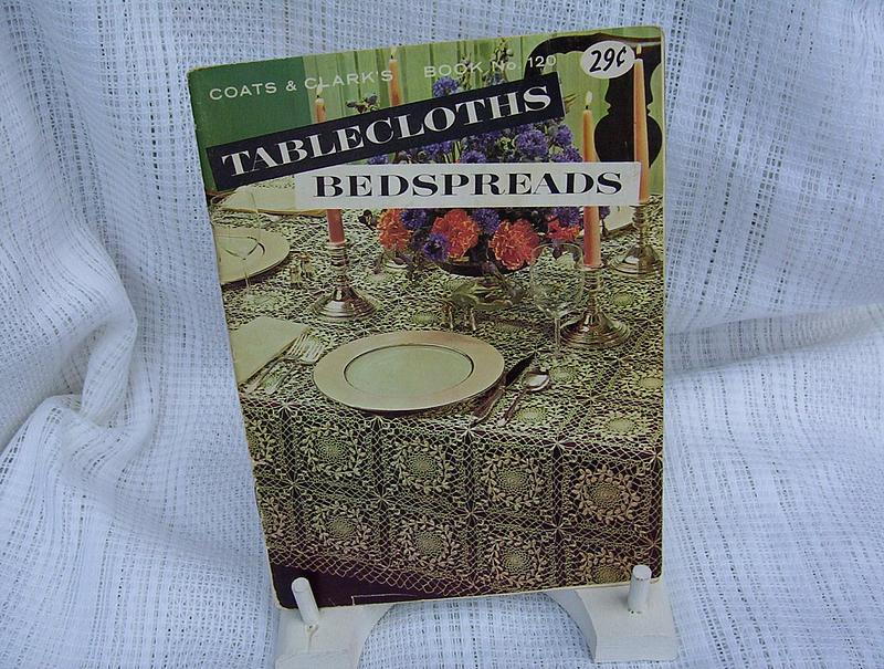 Coats &amp; Clarks Book No. 120 Tablecoths Bedspreads