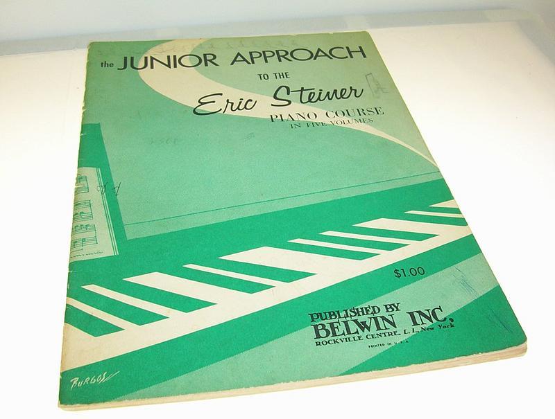 Junior Approach to the Eric Steiner Piano Course