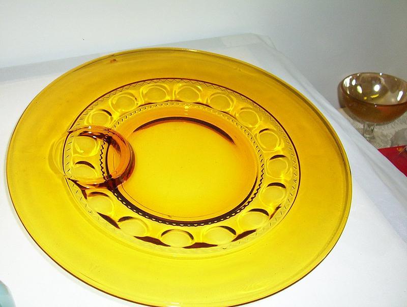 Amber Kings Crown Plate