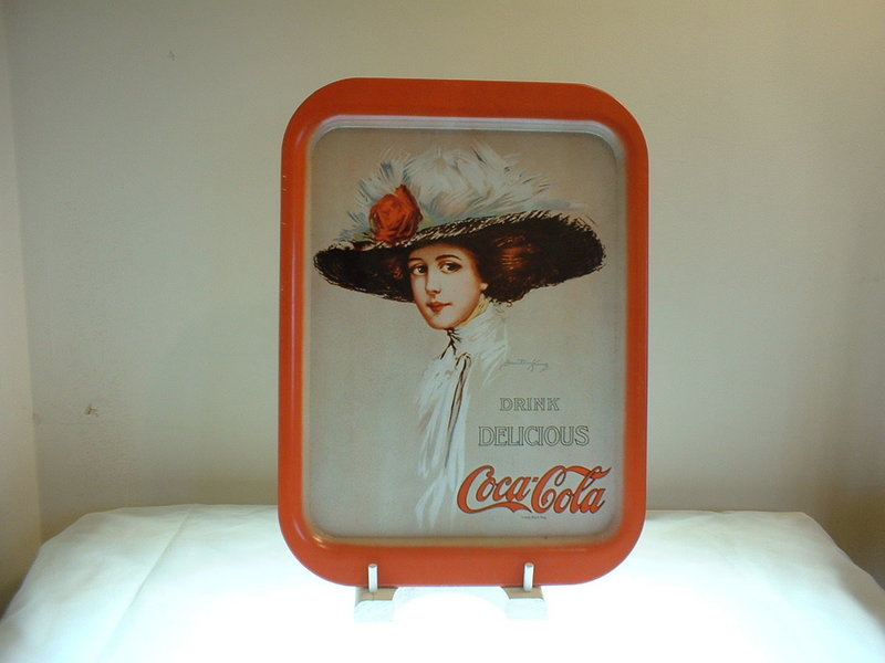 Drink Delicious Coca-Cola Tray 1971
