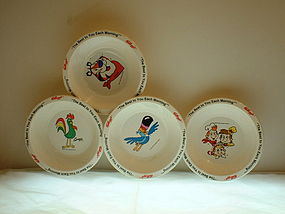 Kellogg's The Best to you Each Morning 1995 Bowls