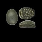 Ancient Egyptian Scarab, 300 BC or older, Mitry Collection