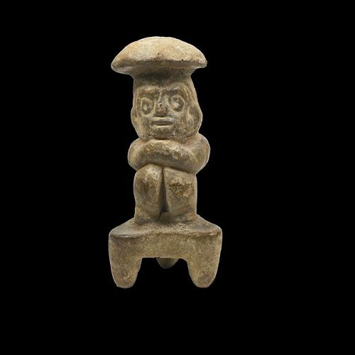 Pre-Columbian Mayan Mushroom Stone, c. 600 AD, #391