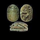 Ancient Egyptian Scarab, c. 1450 BC, Mitry #R234