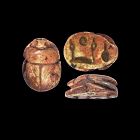 Ancient Egyptian Scarab, 300 BC, Mitry #493
