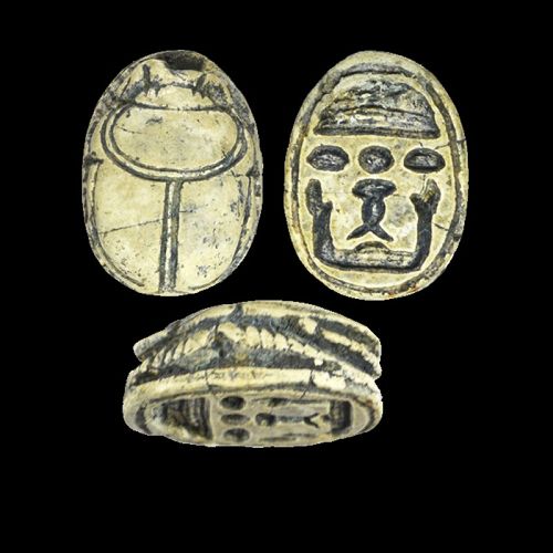 Ancient Egyptian Scarab, 700 BC, Mitry R553
