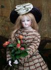 16" (41cm) ANTIQUE FRENCH  POUPEE WITH ORIGINAL RARE GESLAND BOD