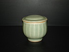 Song Yuan longquan celadon alm bowl with cover