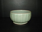 Song dynasty longquan celadon large drum shape bowl