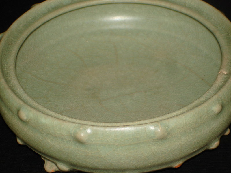 Rare Song dynasty longquan celadon large censer