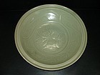 Song Yuan longquan celadon large dish 35cm