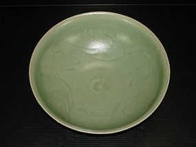 Yuan dynasty longquan celadon large bowl 20cm