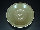 Song longquan celadon twin fish dish