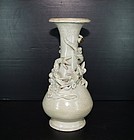 Song - Yuan dynasty qingbai dragon vase