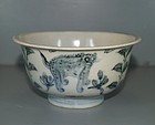 Ming dynasty Xuande minyao tiger bowl