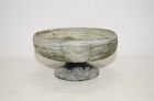 Tang dynasty green glass stem bowl