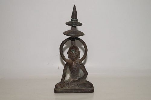 10 - 12th century Indonesia bronze Buddha