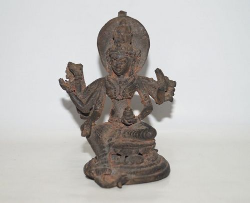10 - 12th century Indonesia bronze figure of Shiva