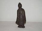 Tang dynasty bronze standing figure of attendant