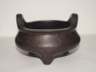 Fine Chinese bronze censer with xuande mark 18th century