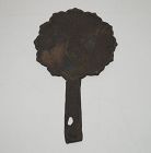 Tang dynasty bronze mirror human motif